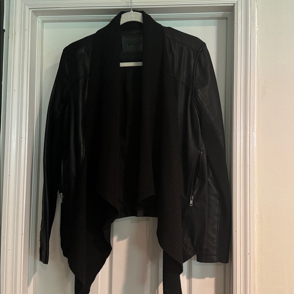 Blank NYC Black Leather Jacket